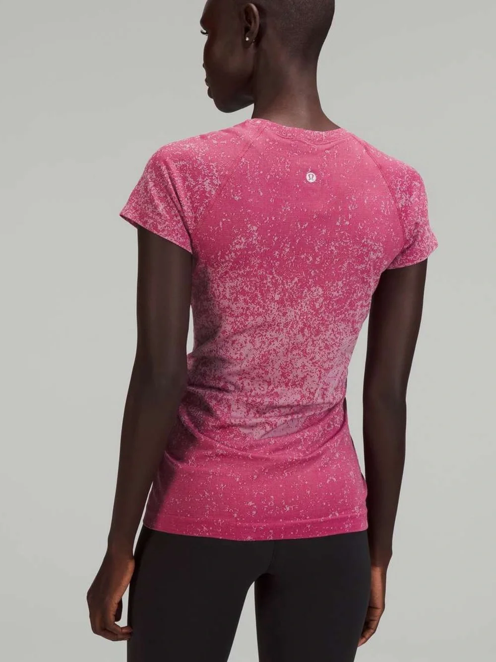 Lululemon swiftly tech tee short sleeve shirt 2.0 size 0 splatter